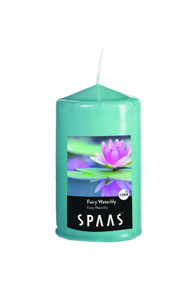 Scented Pillar Candle 60x100 - Fairy Waterlilys