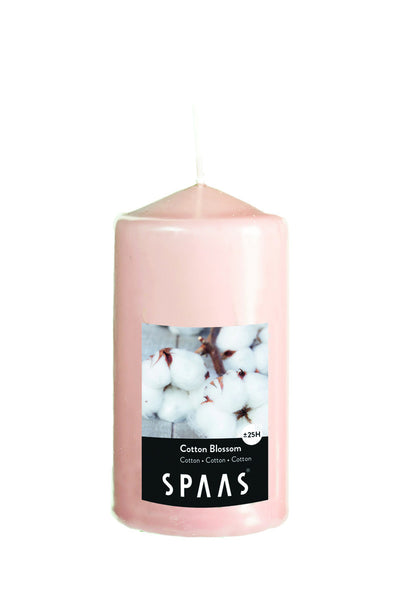 Scented Pillar Candle 80x150 - Cotton Blossom