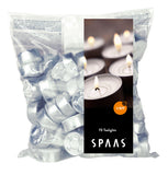 70 Bag Tealight Candles Unscented 6 Hour