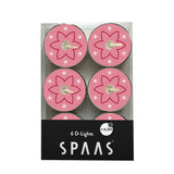 Tealight Candle Table Collection - Pink Flowers