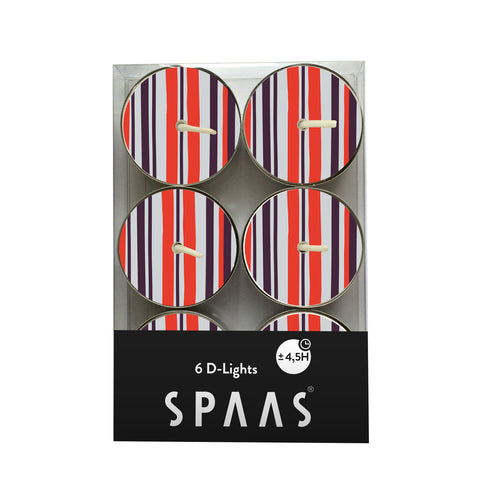 Tealight Candles - Table collection Stripes