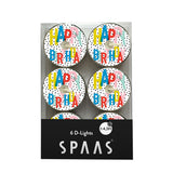 Tealight Candles - Table collection Happy Birthday