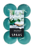 Maxi Tealight Candle 12 Pack - Scented 10 Hour - Minty Hammam