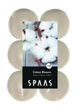 Maxi Tealight Candle 12 Pack - Scented 10 Hour - Cotton Blossom