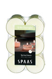 Scented Extra Large Clear Cup Tealight Candle 12 Pack Spiritual Jasmine