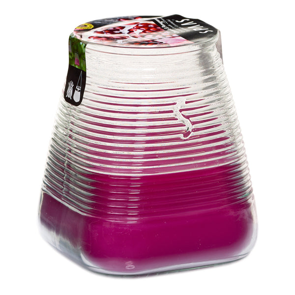 Citronella and Pomegranate Glass Candle without hanger