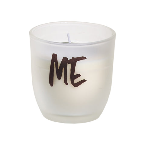 Frosted Glass Candle - Me