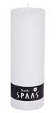 Rustic Pillar Candle 70x190 - White