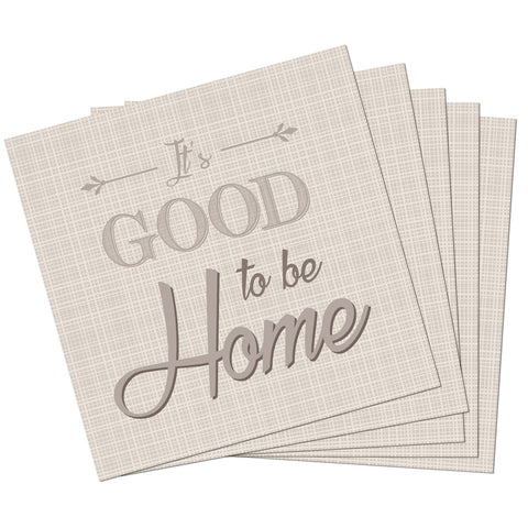 20 Pack Napkins/Serviette - Good To Be Home - Table Collection