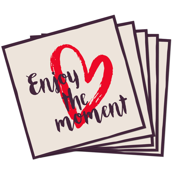 Napkins/Serviette 20 pack Enjoy The Moment Table Collection