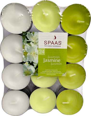 Scented Tealight Candle 24 Pack Jasmine